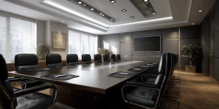 Law office conference room