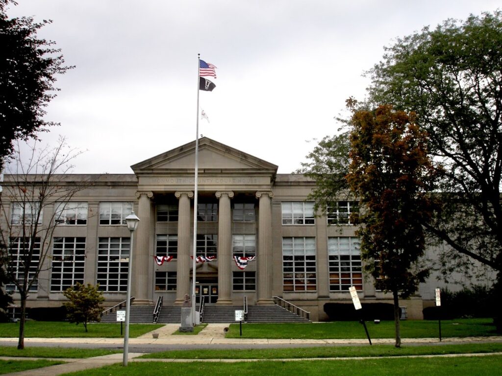 Monmouth County courthouse, Freehold NJ